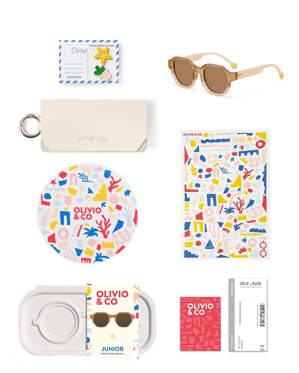 Creative D 3-7Y Colorblock Sand