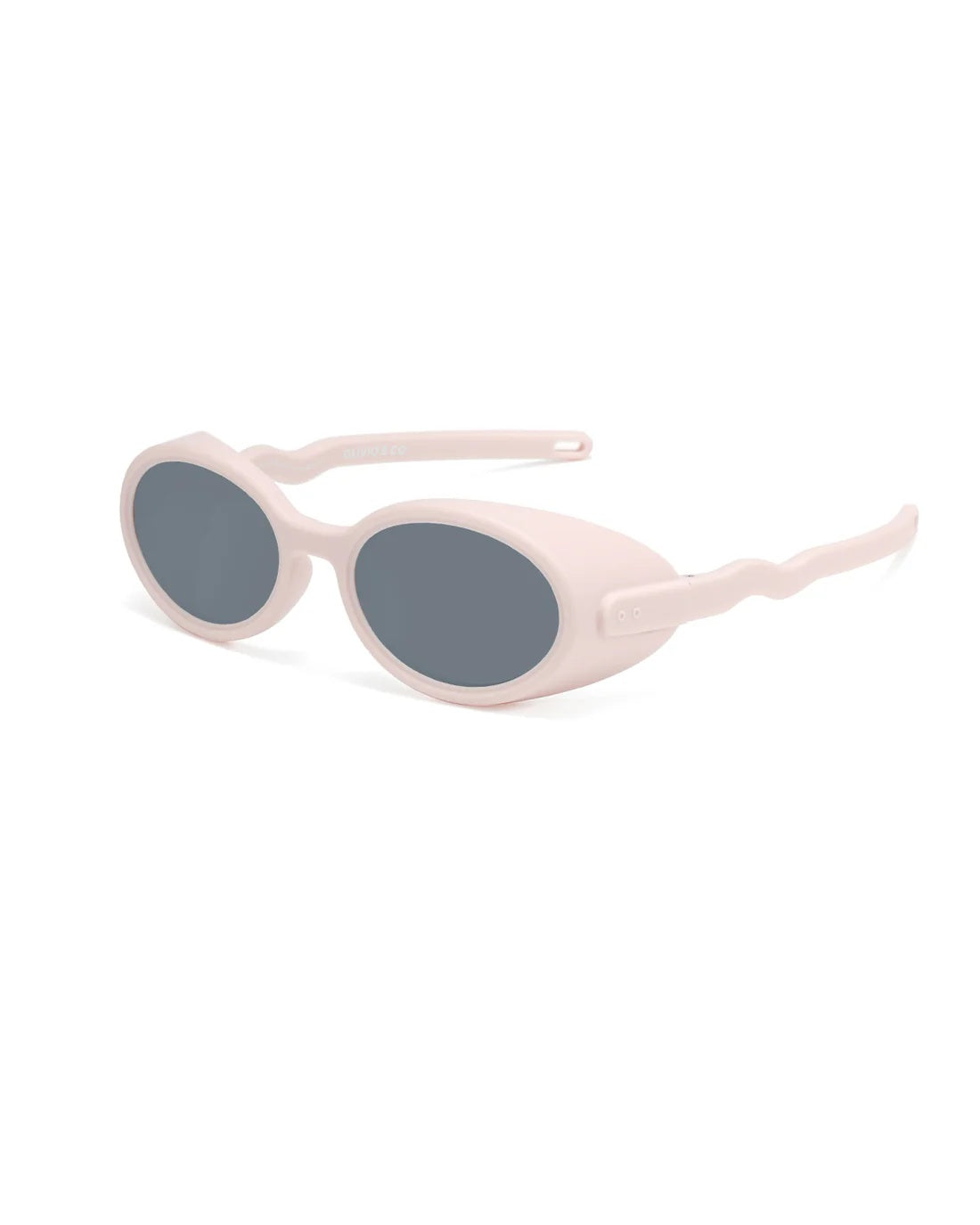 Olivio & Co JUNIOR Creative Shield Sunglasse - Coral Blush