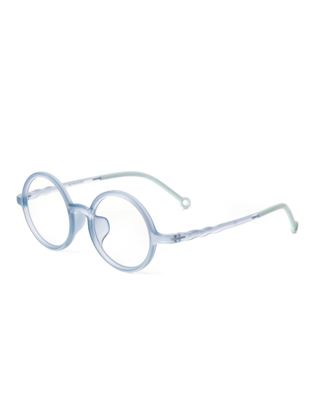JUNIOR Round Screen Glasses - Sky Blue