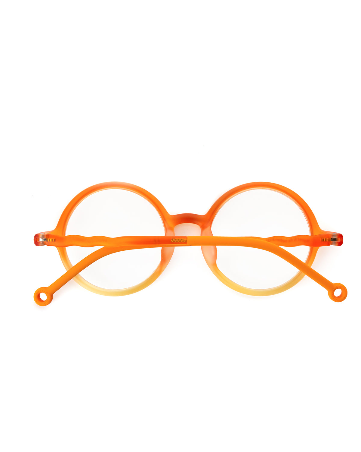 JUNIOR Round Screen Glasses - Sunrise Orange