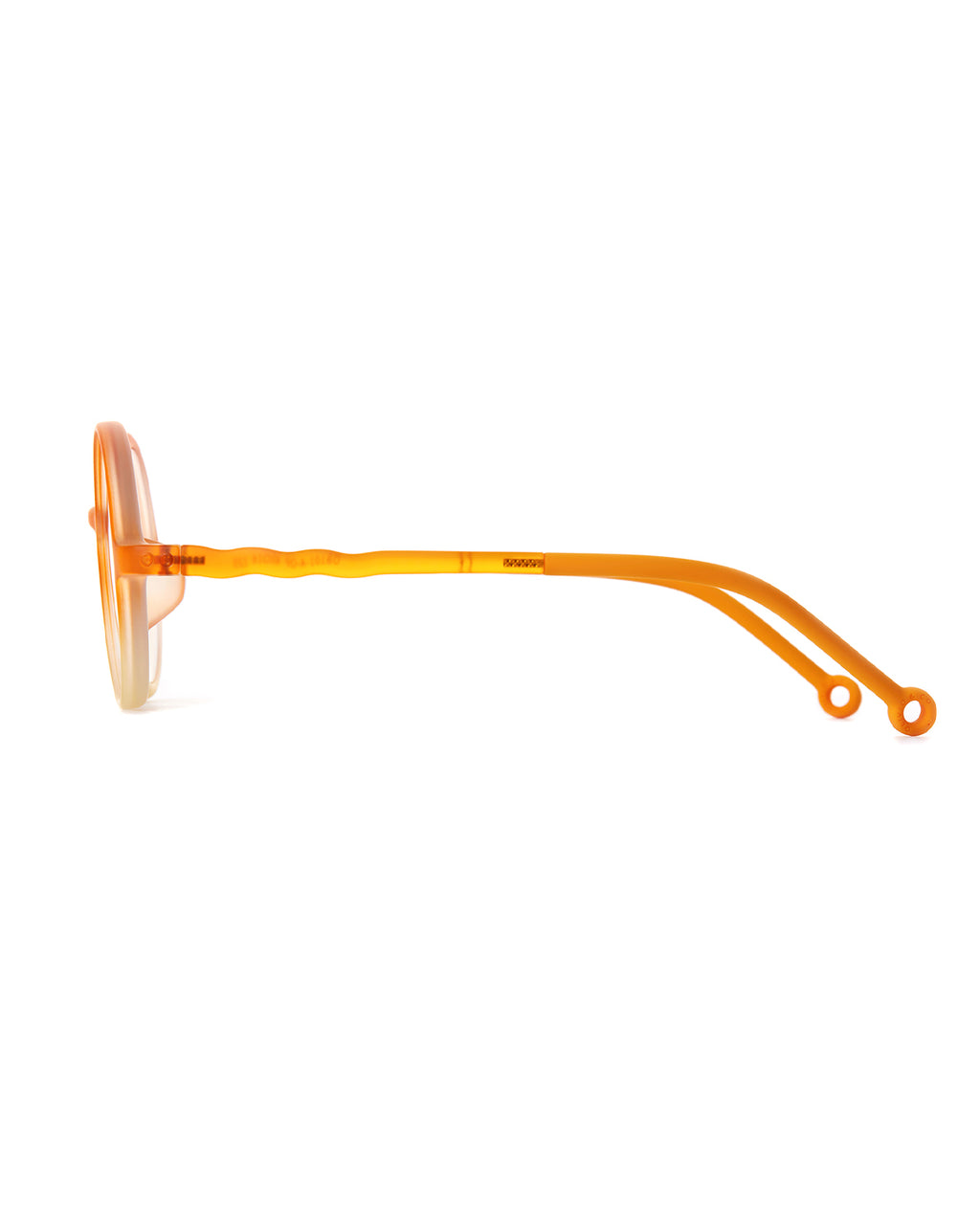 JUNIOR Round Screen Glasses - Sunrise Orange