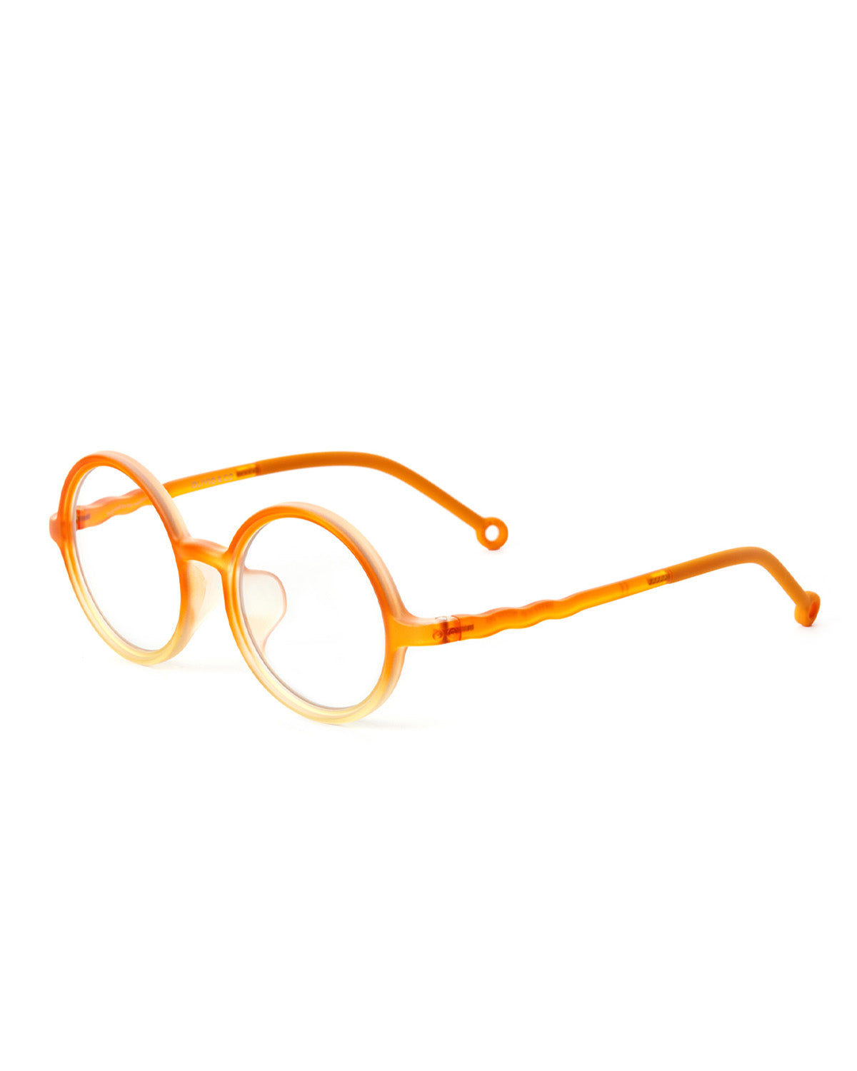 JUNIOR Round Screen Glasses - Sunrise Orange