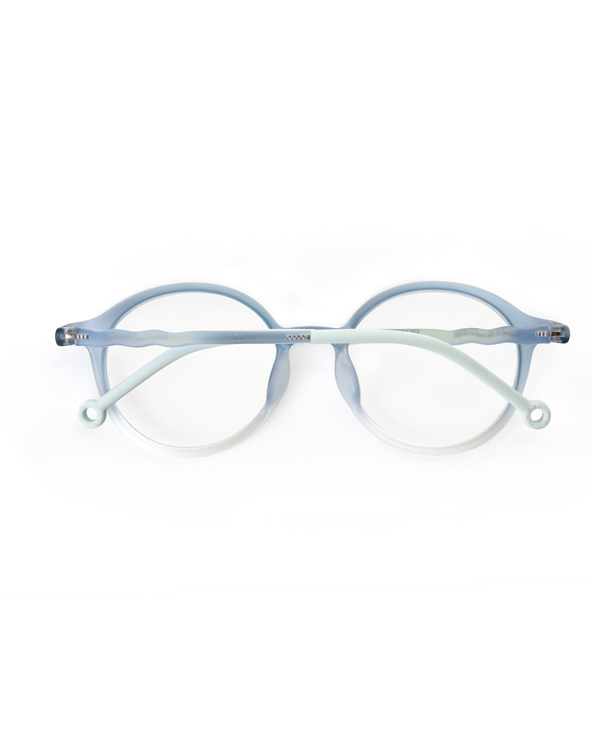 JUNIOR Oval Screen Glasses - Tranquil Blue