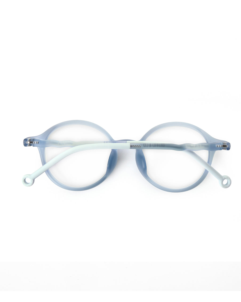 JUNIOR Oval Screen Glasses - Sky Blue