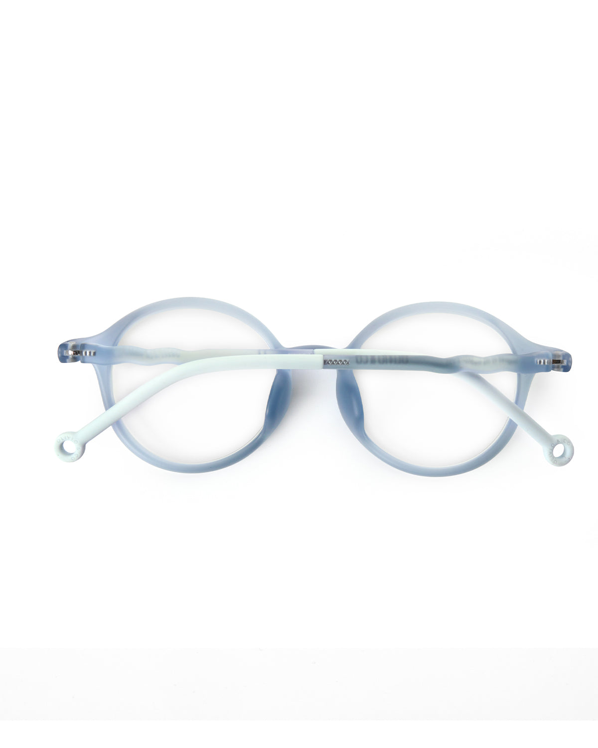 JUNIOR Oval Screen Glasses - Sky Blue