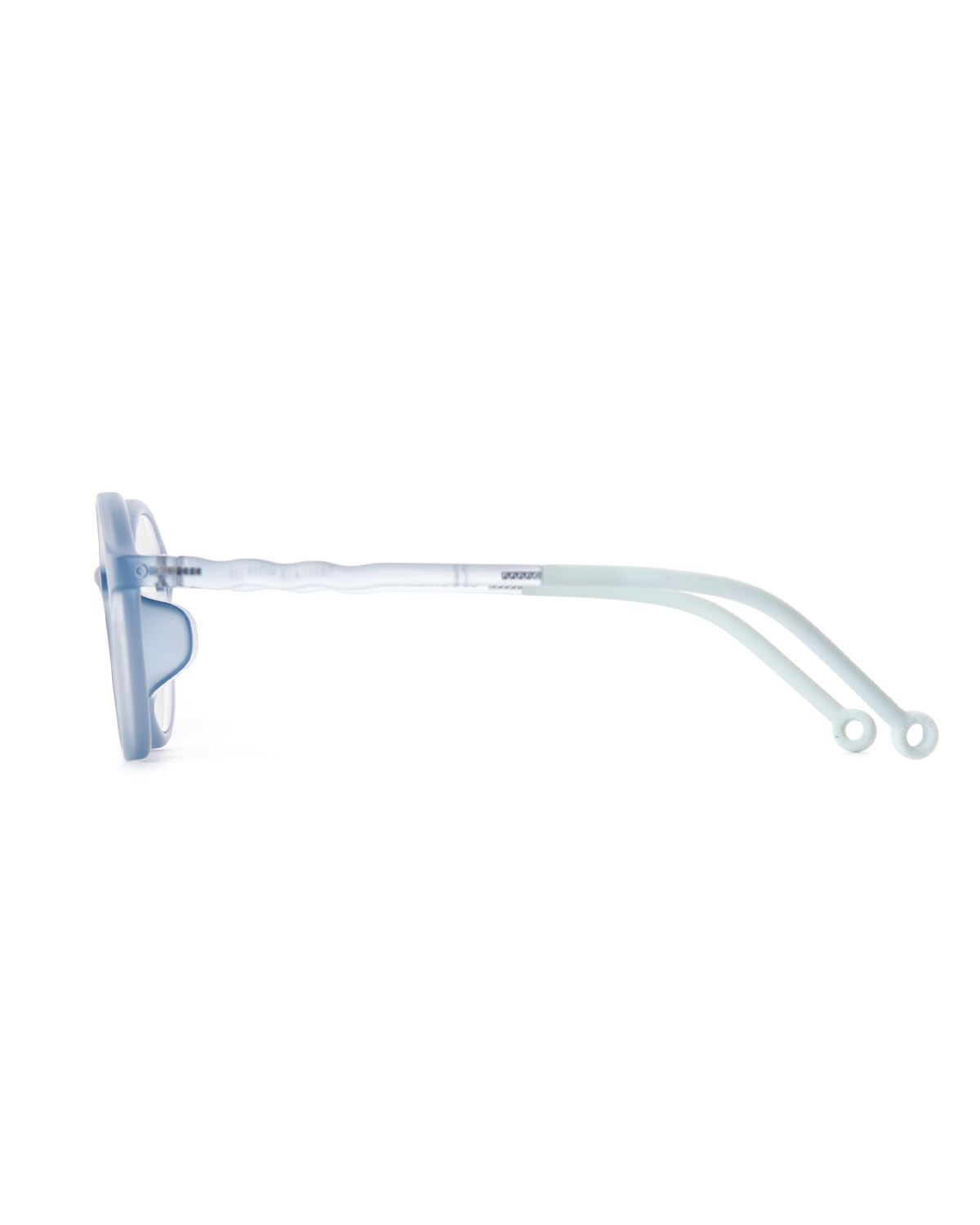 JUNIOR Oval Screen Glasses - Sky Blue