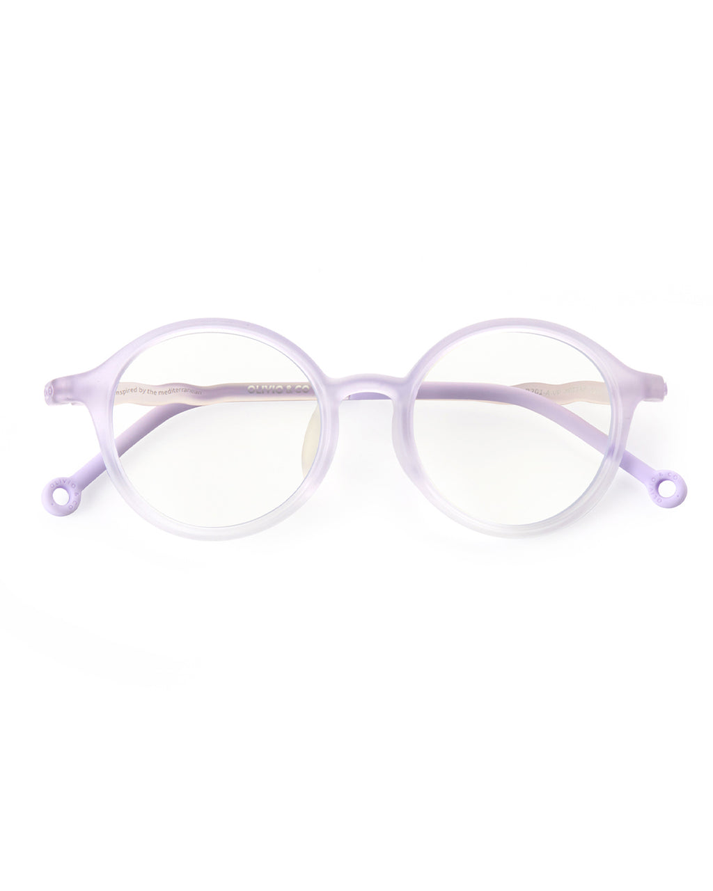 JUNIOR Oval Screen Glasses - Tranquil Lavender