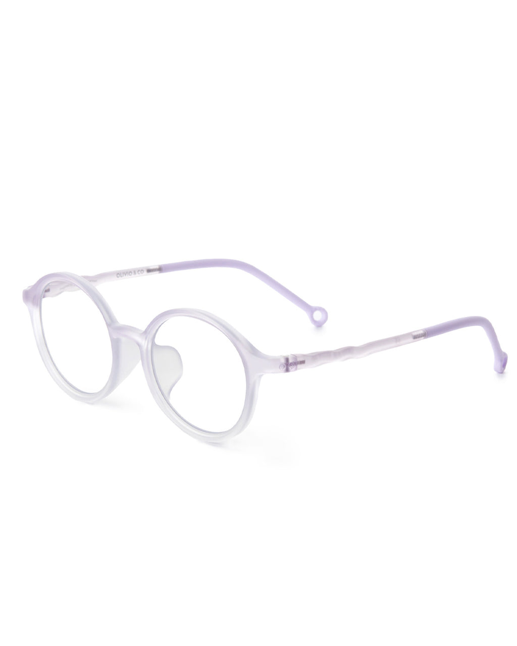 JUNIOR Oval Screen Glasses - Tranquil Lavender