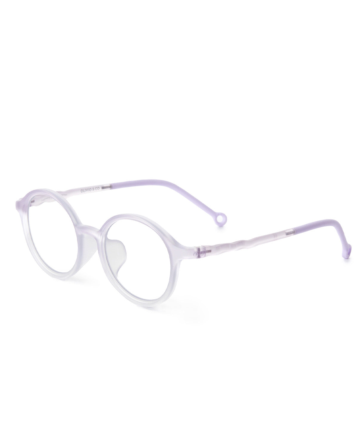 JUNIOR Oval Screen Glasses - Tranquil Lavender