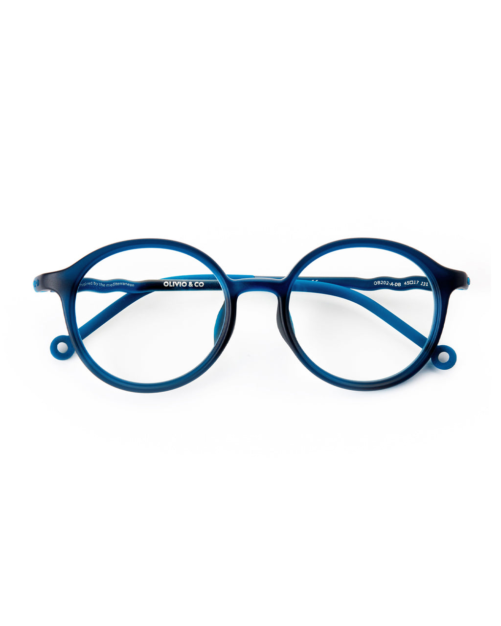 JUNIOR+ Oval Screen Glasses - Starry Blue