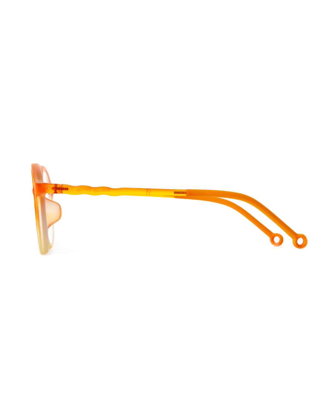 JUNIOR+ Oval Screen Glasses - Sunrise Orange
