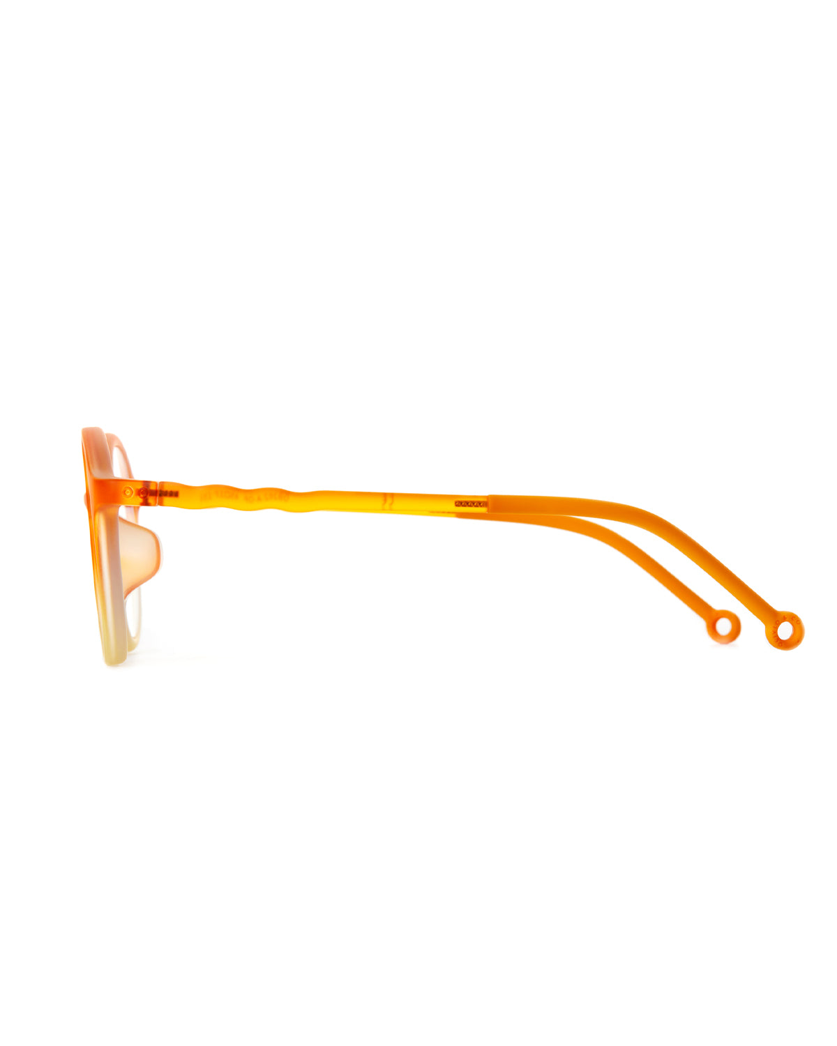 JUNIOR+ Oval Screen Glasses - Sunrise Orange