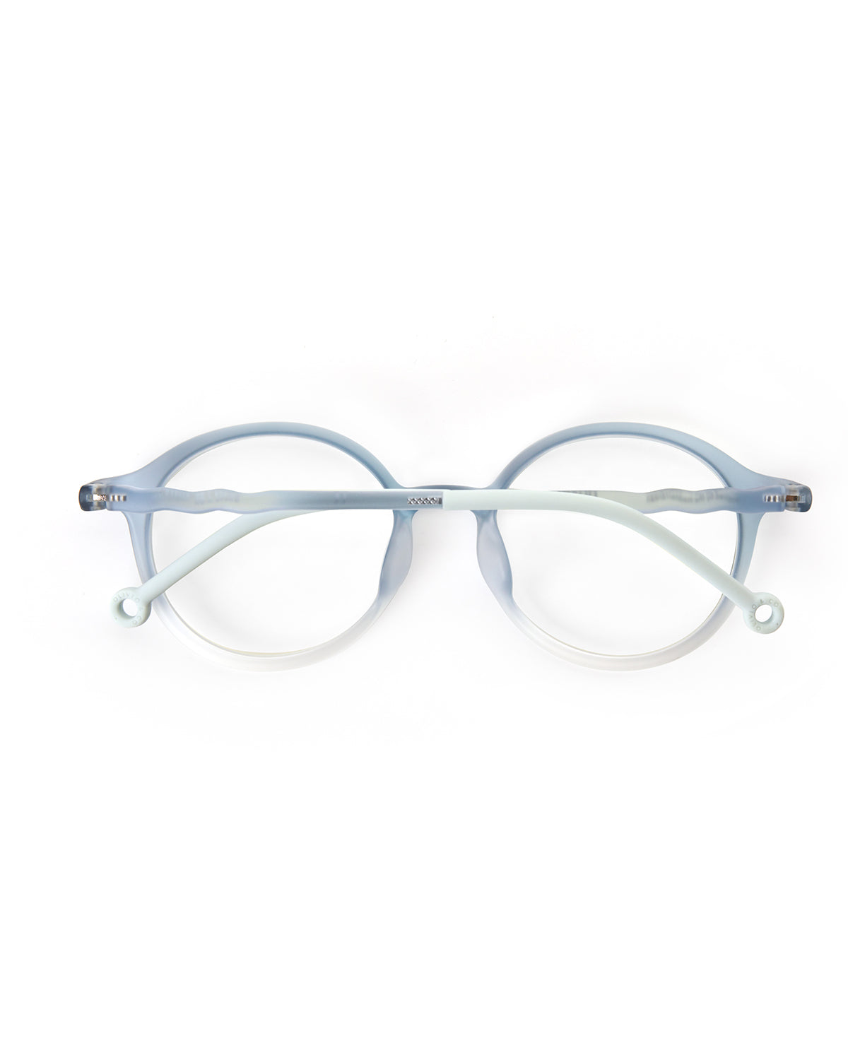 TEEN & ADULT Oval Screen Glasses - Tranquil Blue