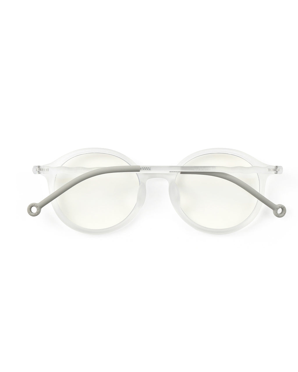 TEEN & ADULT Oval Screen Glasses - Foggy White