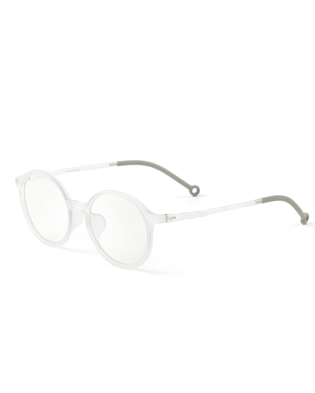 TEEN & ADULT Oval Screen Glasses - Foggy White