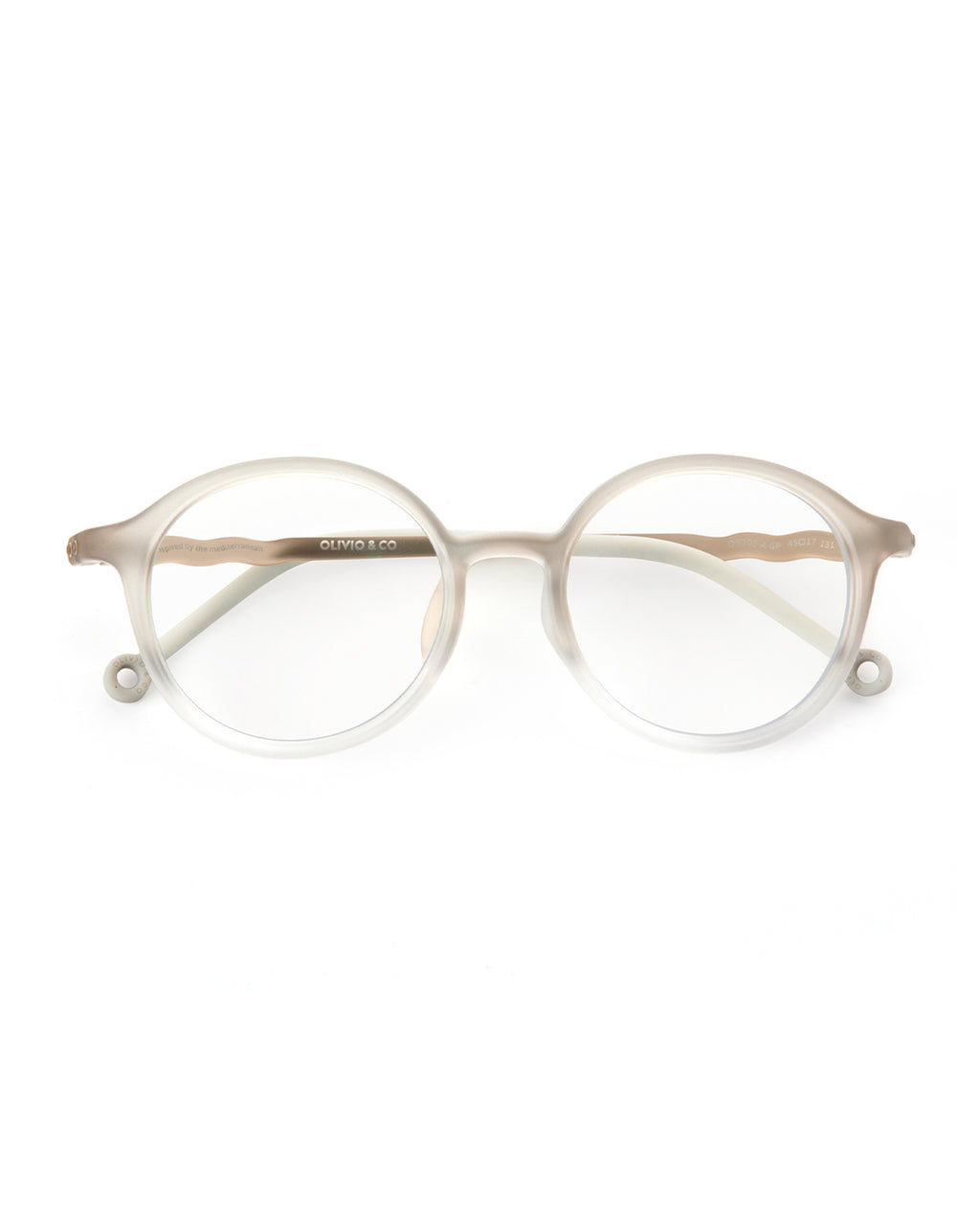 TEEN & ADULT Oval Screen Glasses - Tranquil Gray