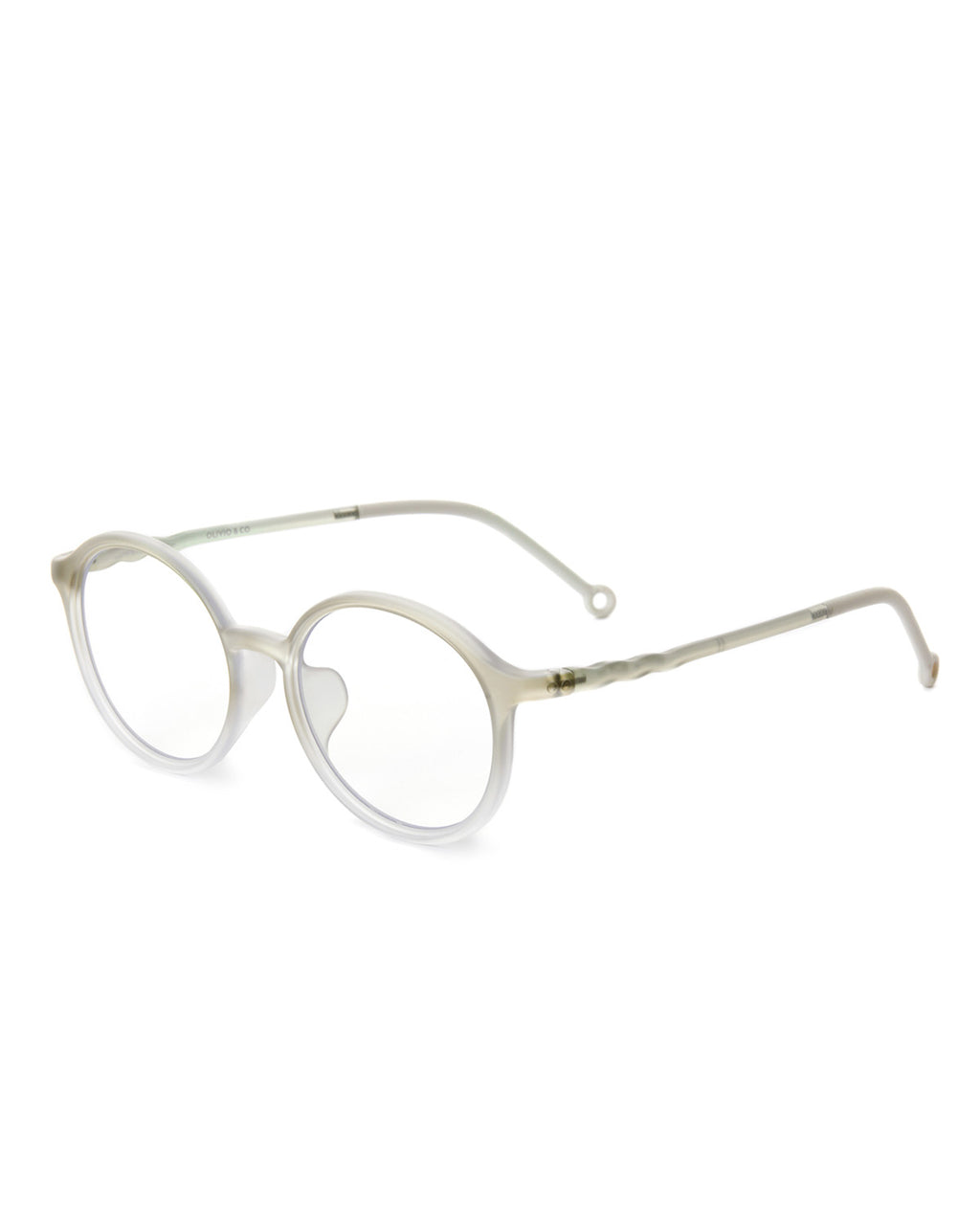 TEEN & ADULT Oval Screen Glasses - Tranquil Gray