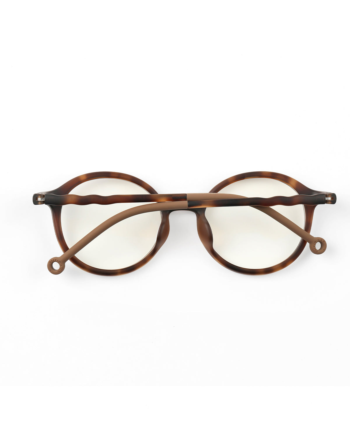 TEEN & ADULT Oval Screen Glasses - Tortoiseshell