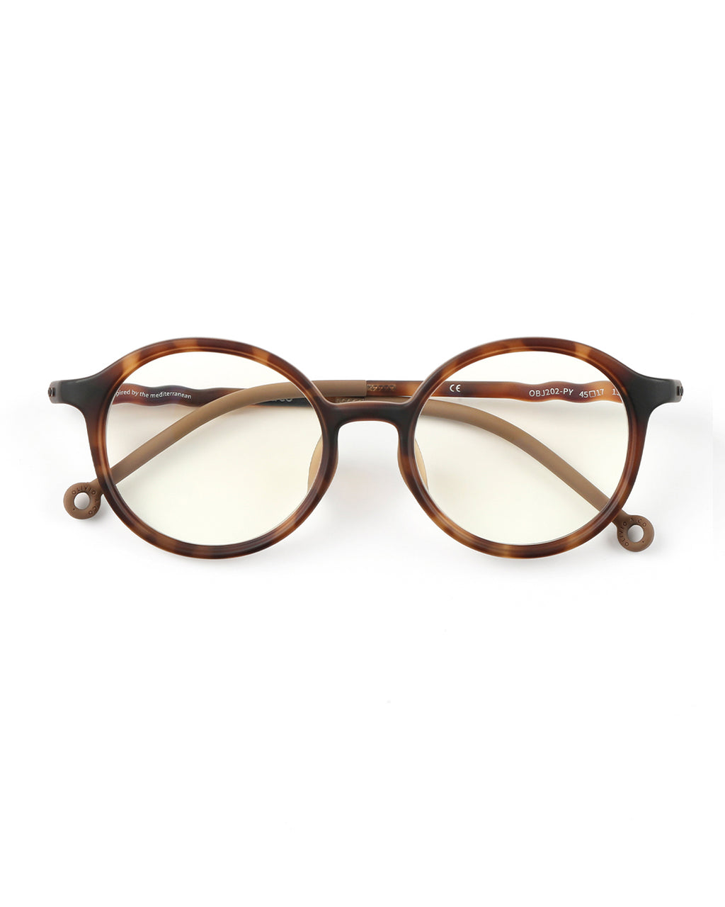 TEEN & ADULT Oval Screen Glasses - Tortoiseshell