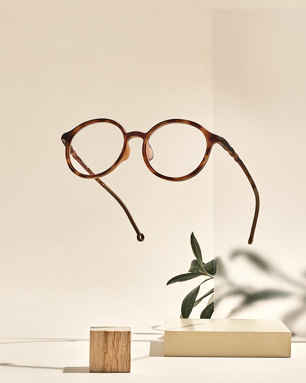 JUNIOR Oval Screen Glasses - Tortoiseshell