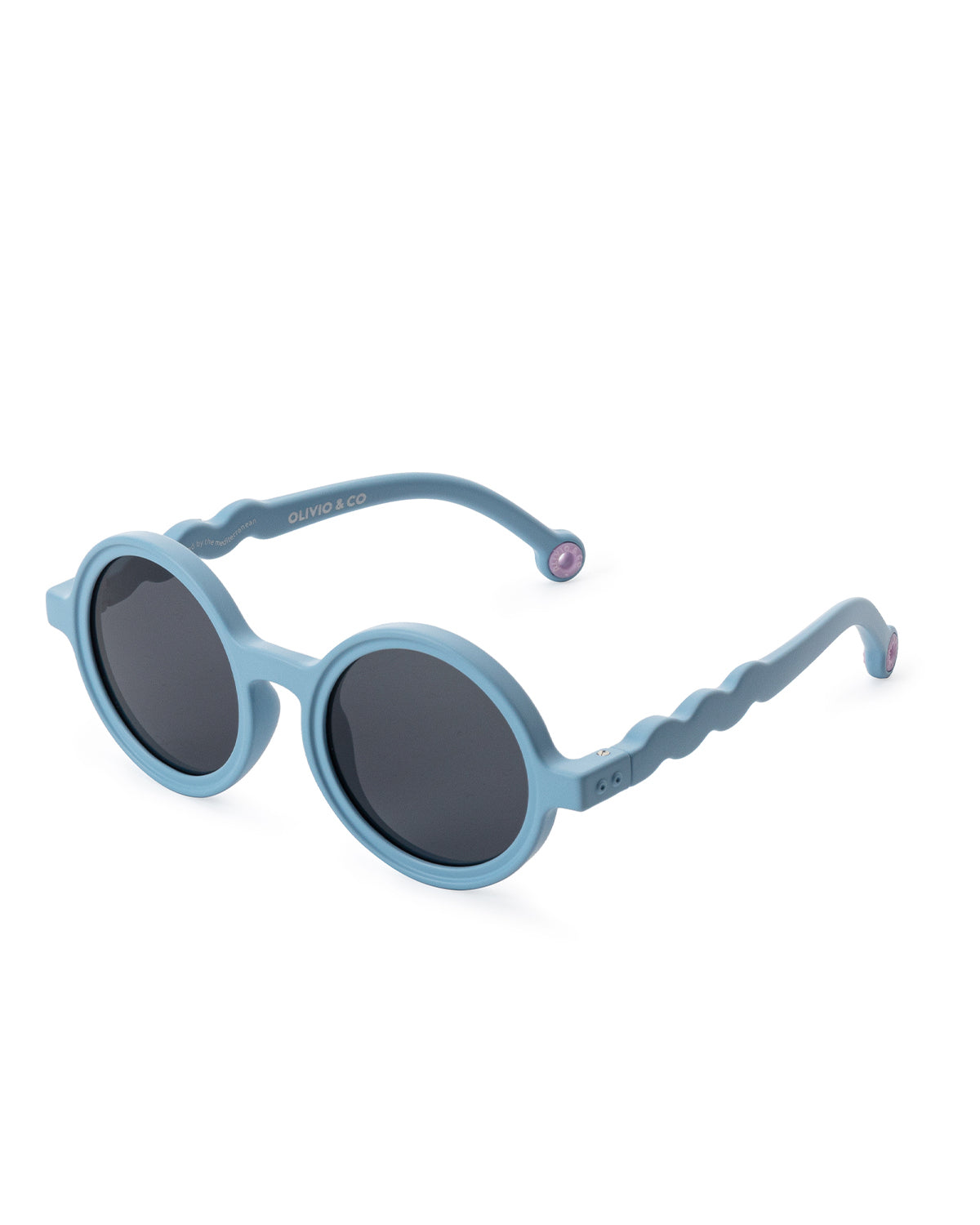 KIDS Round Sunglasses - Reef blue