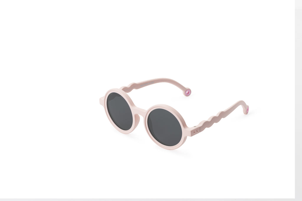 KIDS Round Sunglasses - Coral Blush