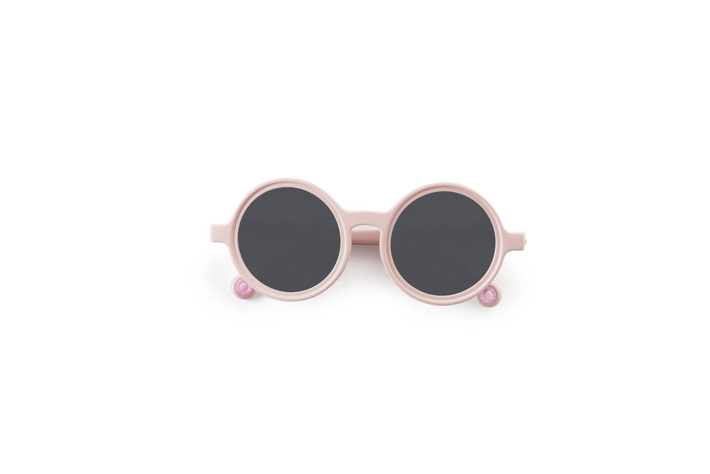 KIDS Round Sunglasses - Coral Blush