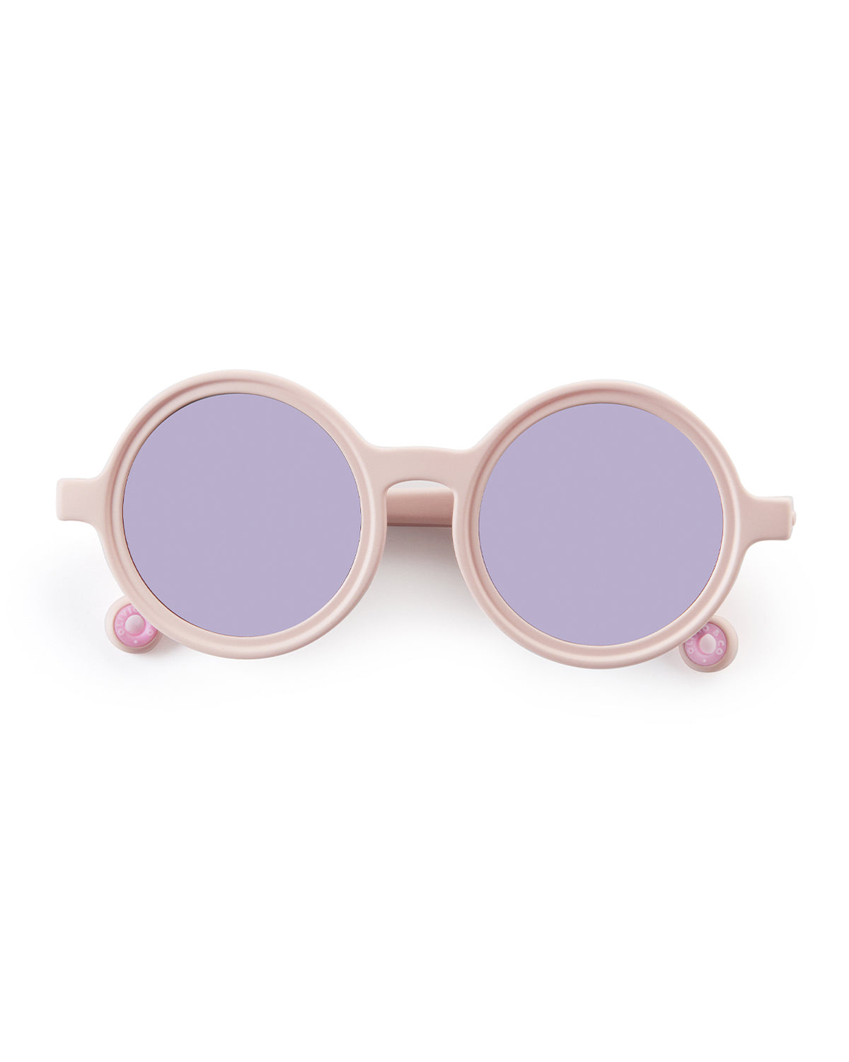 KIDS Round Sunglasses - Coral Blush