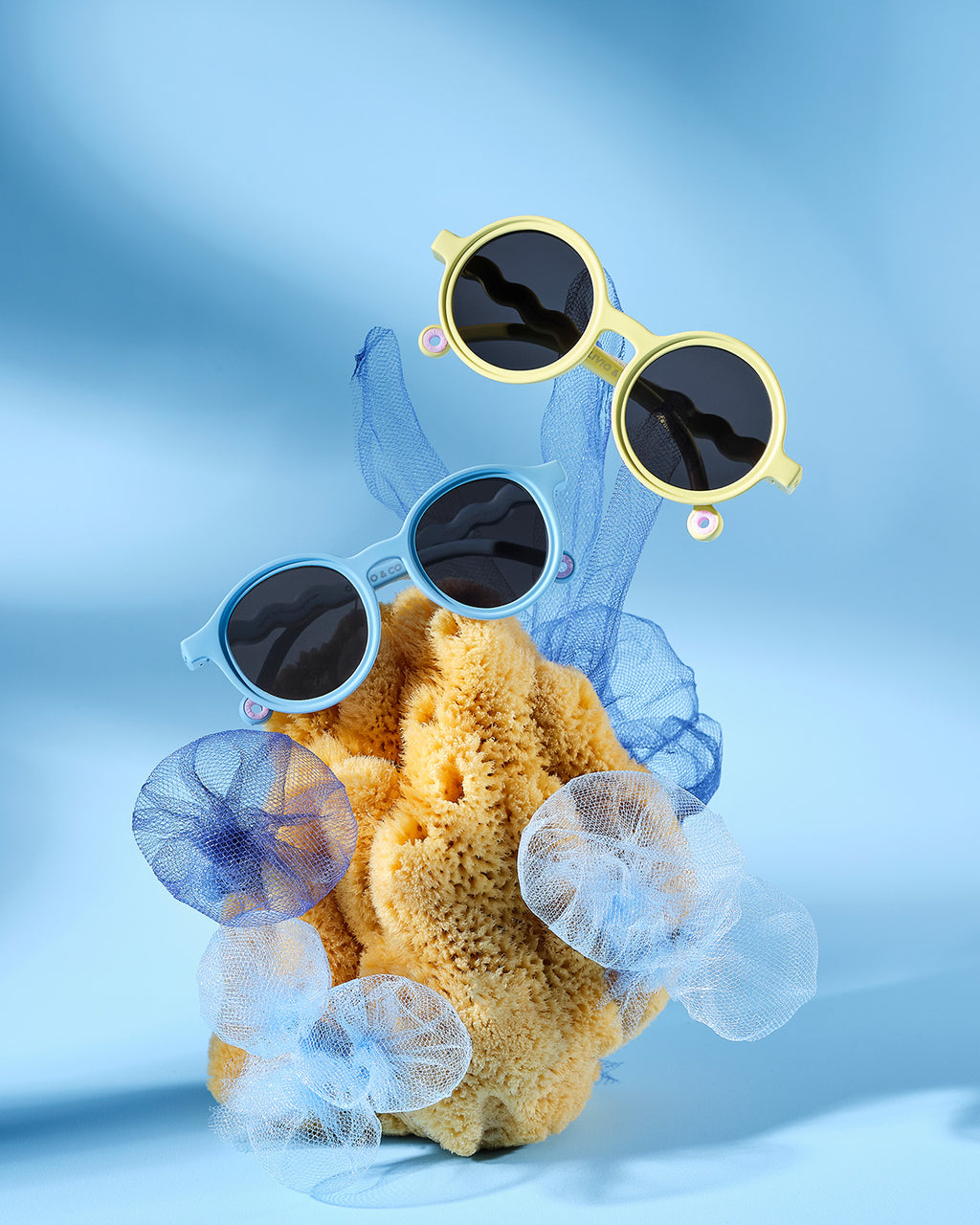 KIDS Oval Sunglasses - Reef blue