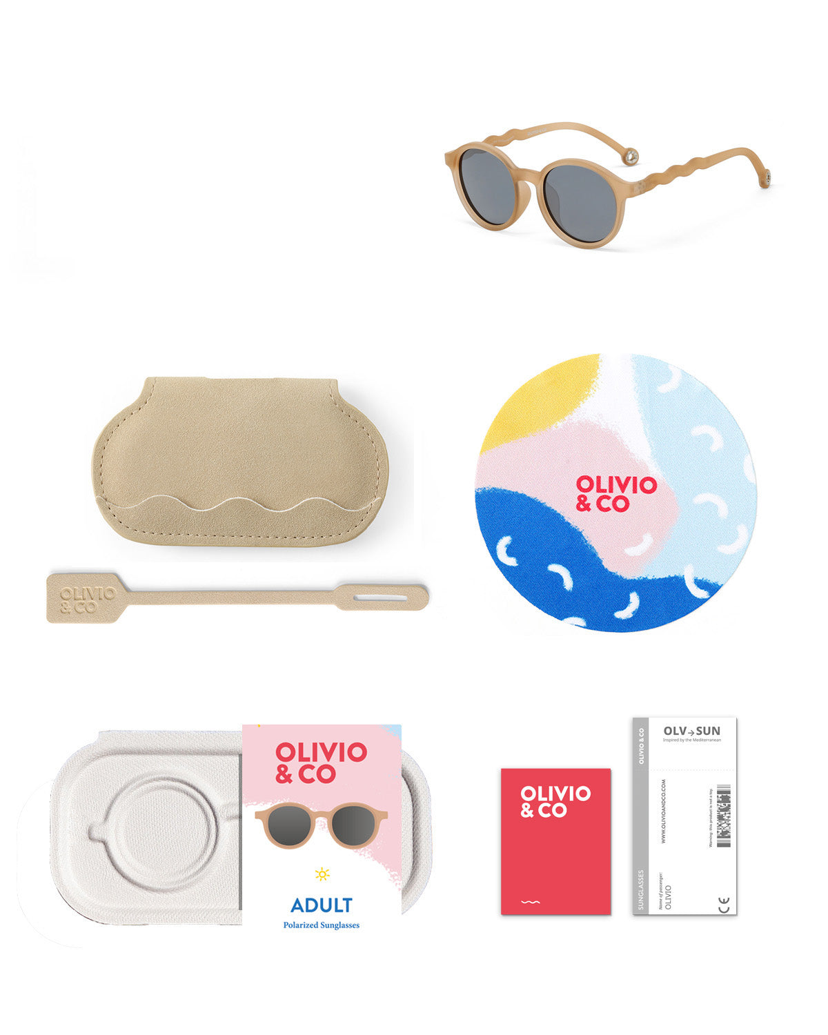 JUNIOR Oval Sunglasses