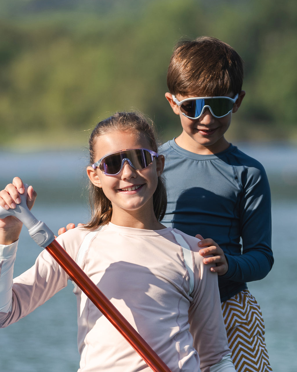 JUNIOR+ Full-Rim Sports Sunglasses