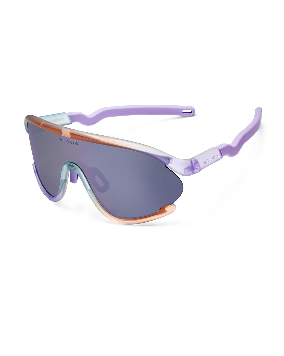 JUNIOR+ Full-Rim Sports Sunglasses