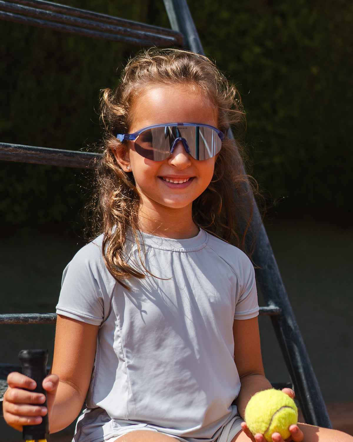 JUNIOR Half-Rim Sports Sunglasses