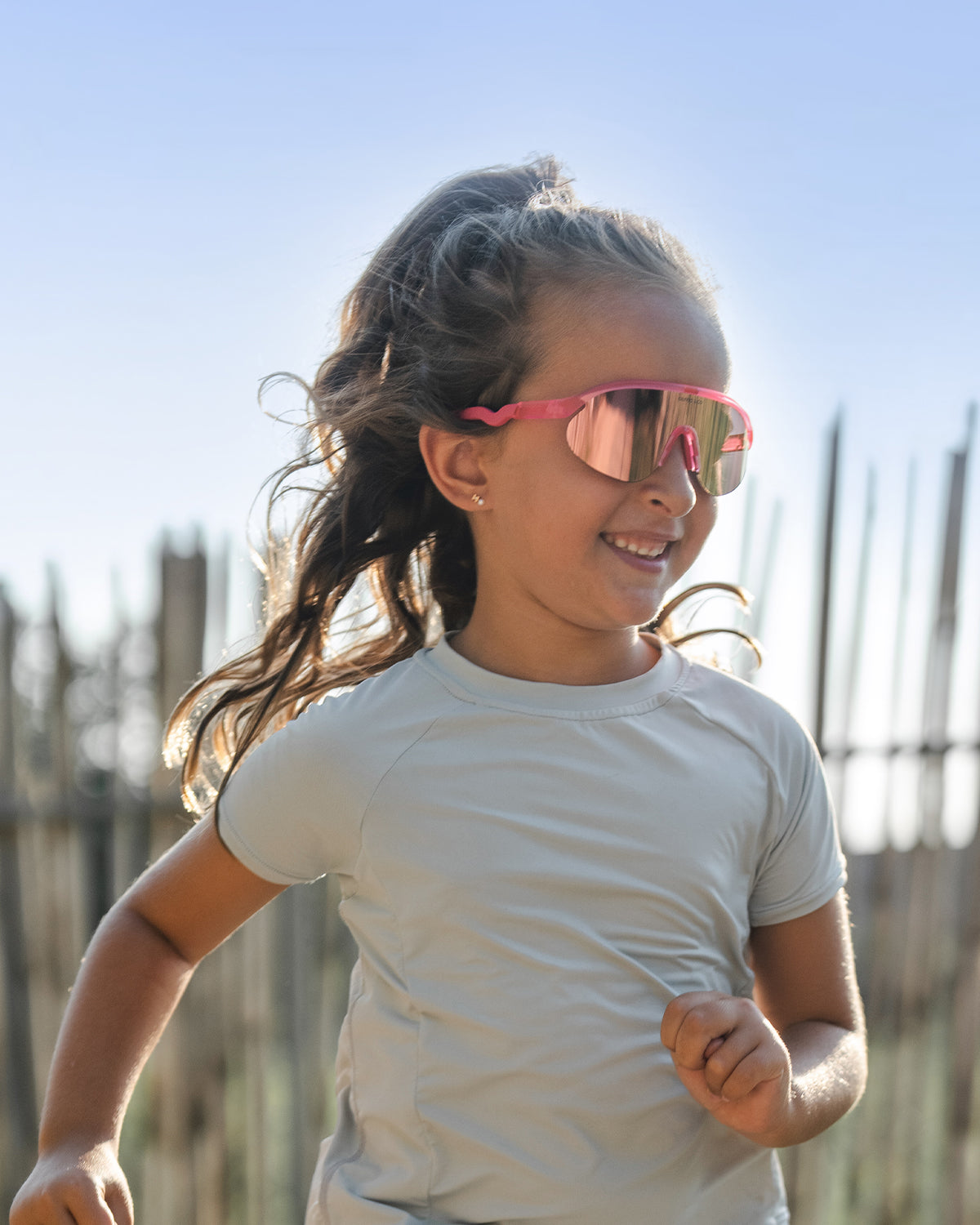 JUNIOR Half-Rim Sports Sunglasses