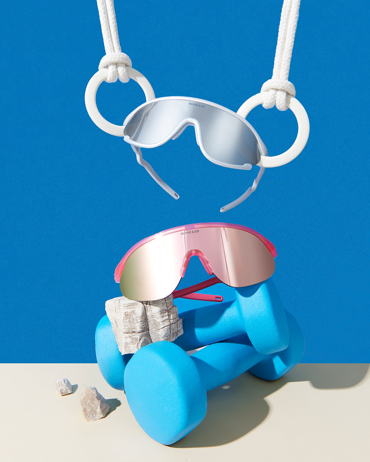 JUNIOR Half-Rim Sports Sunglasses