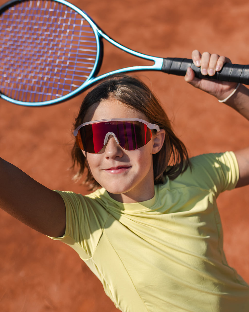 JUNIOR+ Half-Rim Sports Sunglasses