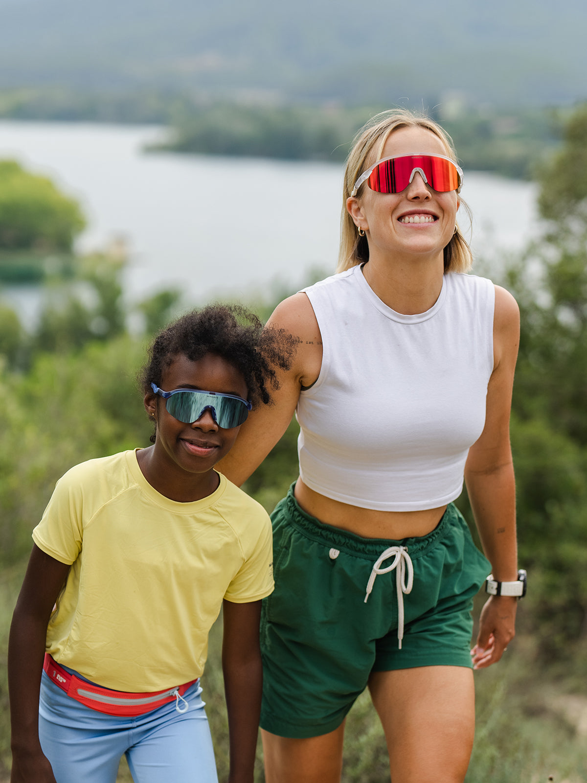 TEEN & ADULT Half-Rim Sports Sunglasses