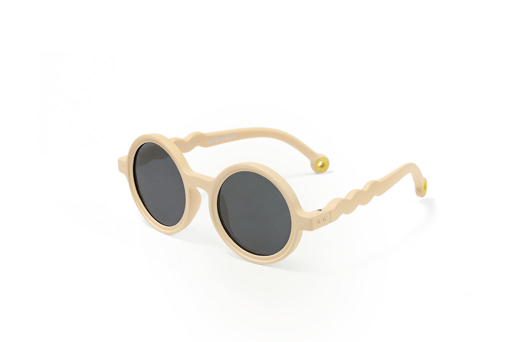 KIDS Round Sunglasses - Desert Sand