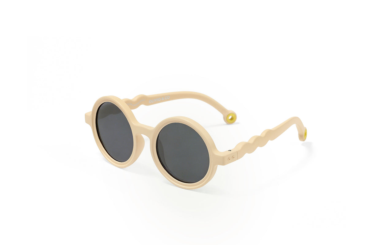 KIDS Round Sunglasses - Desert Sand