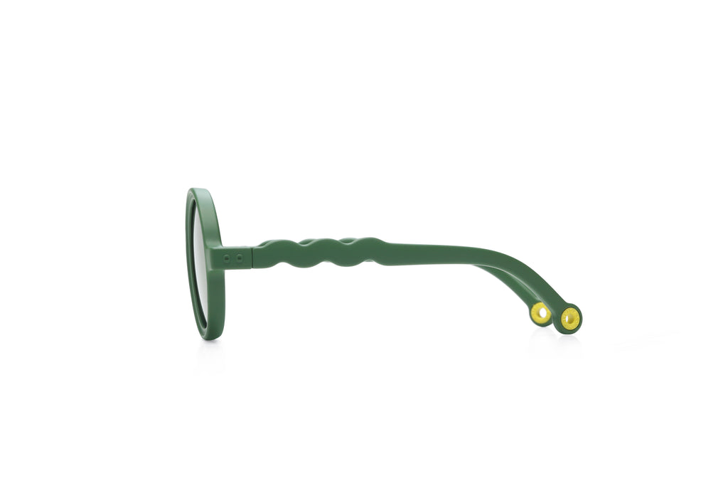 KIDS Round Sunglasses - Cactus Green