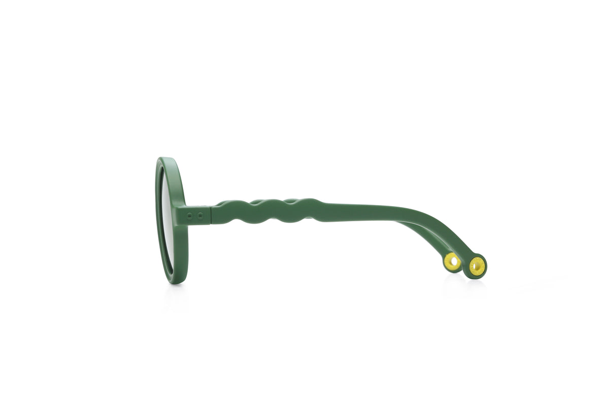 KIDS Round Sunglasses - Cactus Green