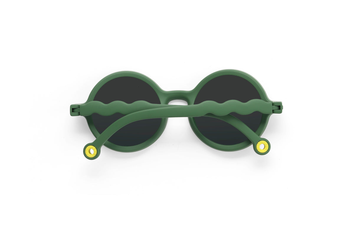 KIDS Round Sunglasses - Cactus Green