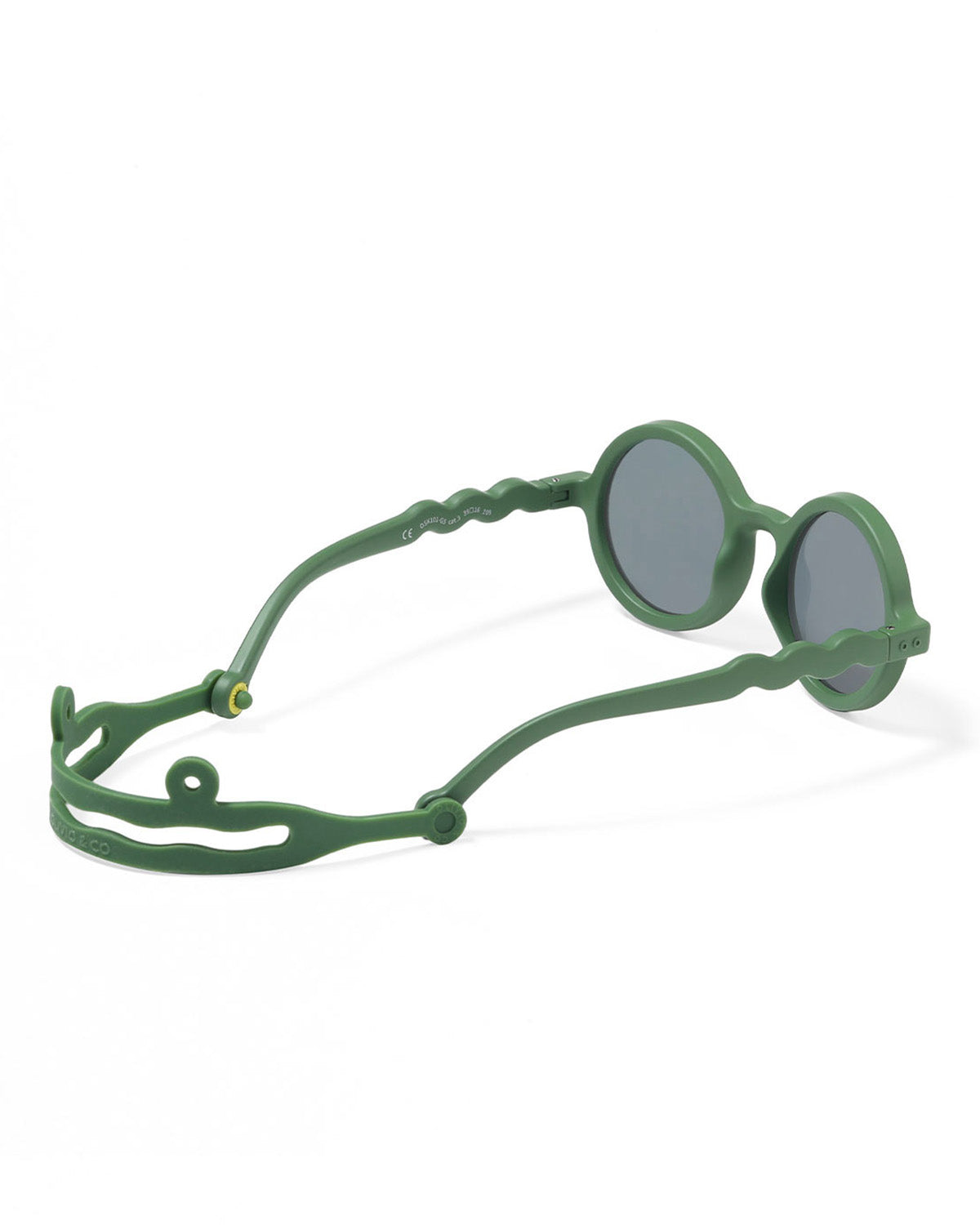 KIDS Round Sunglasses - Cactus Green